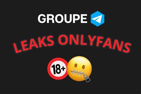 groupe telegram onlyfan|Meilleur Groupe Telegram OnlyFans 2024